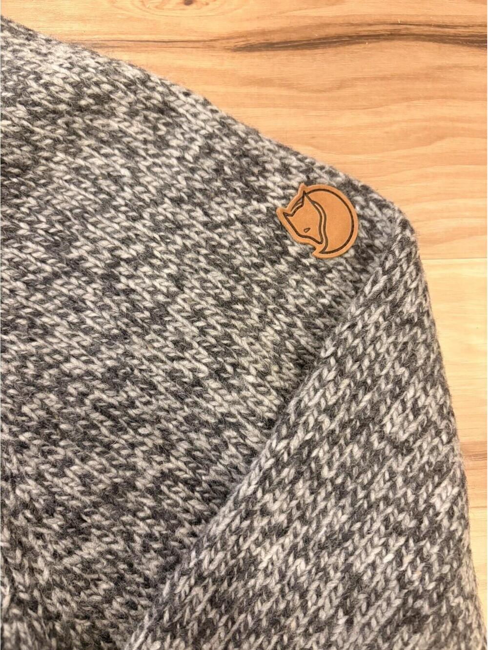 $175 Fjallraven Men's X-Large XL Gray Lada Roundneck 80% Wool Knit Sweater NWT - Picture 6 of 8